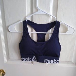 Reebok Sports Bra Dark Blue Small